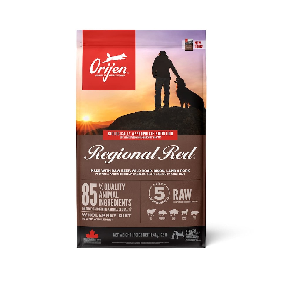 image 1 of Orijen Regional Red Dog Food 11.4kg | Multi | 11.4kg | Regional Red | 1
