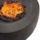 image 7 of Centurion TABITI Dark Grey Lavish Garden & Patio Fire Pit with Stone Finish - Fully Assembled