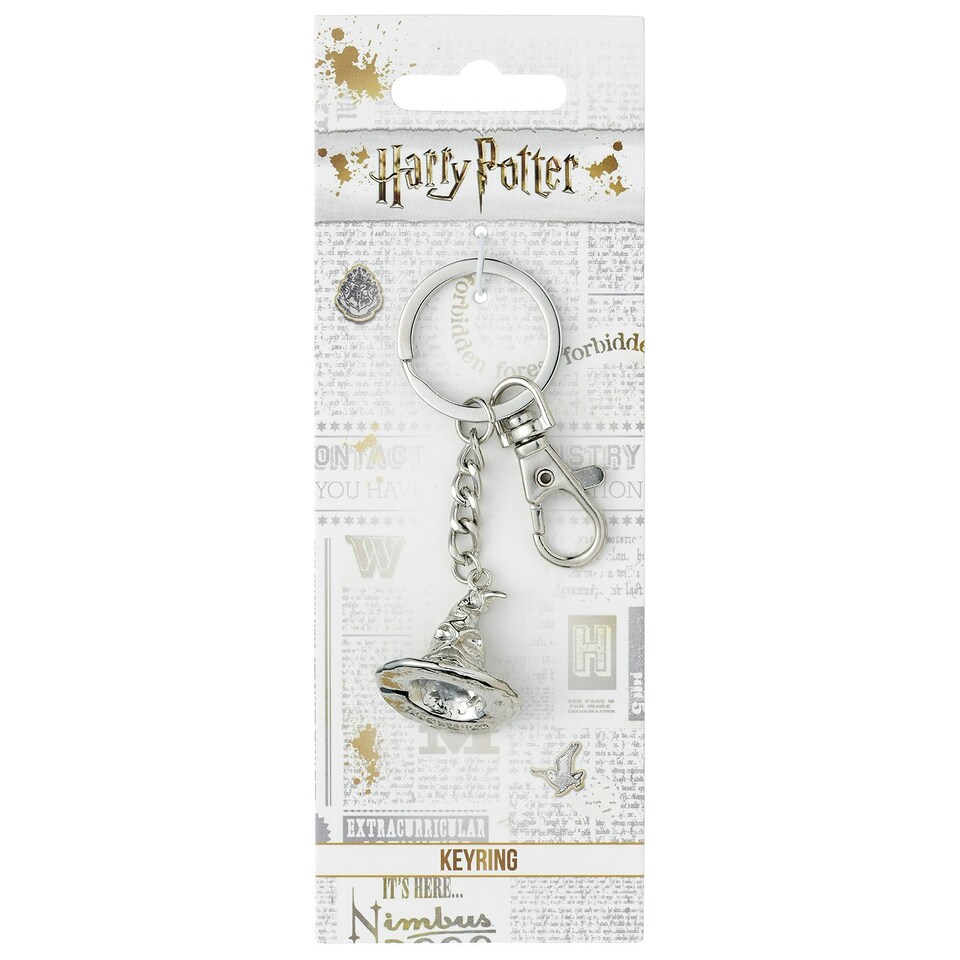 image 1 of Harry Potter 3D Sorting Hat Keyring KH3D006