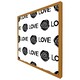 image 4 of Rose & love print (Picutre Frame) Grey | M