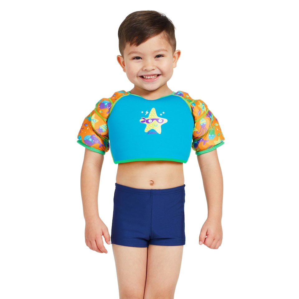 image 1 of Zoggs Super Star Water Wings Swimming Vest 1-2 Yrs