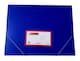 image 6 of Janrax A4 Blue 3 Flap Folder with Elasticated Closure