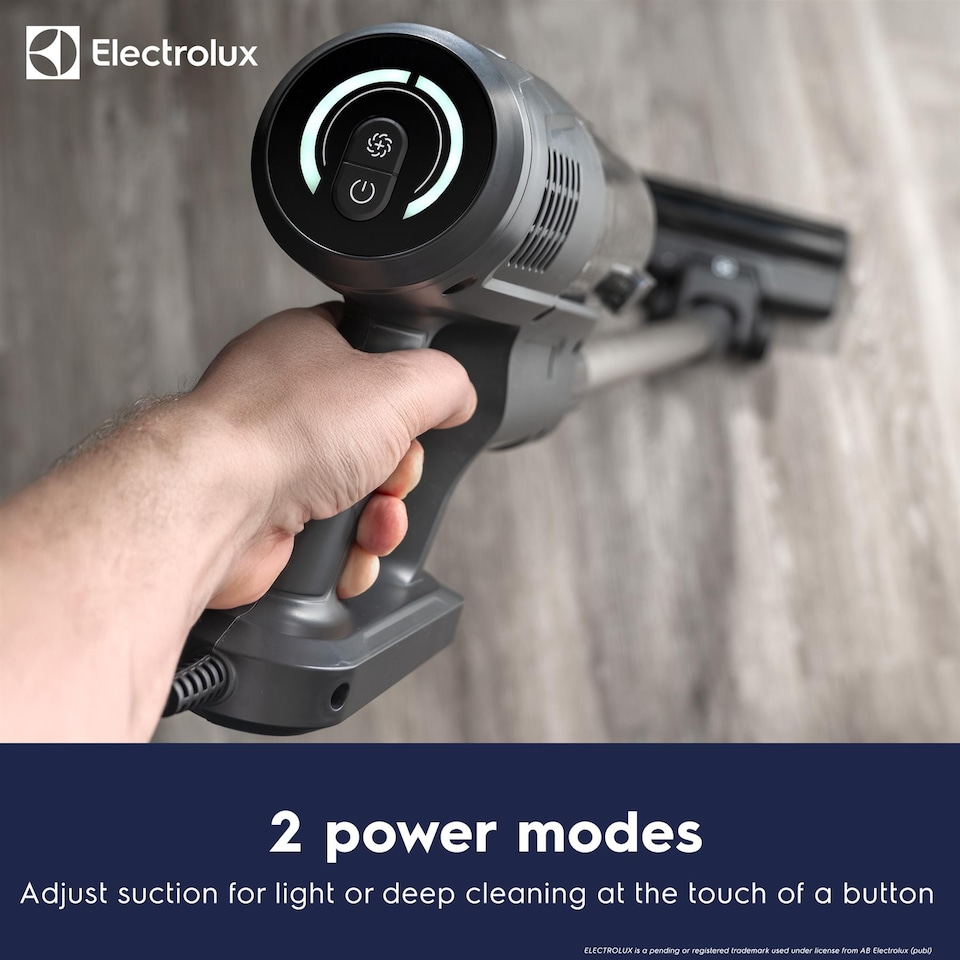 image 1 of Electrolux 600W Corded Stick Vacuum Cleaner Grey