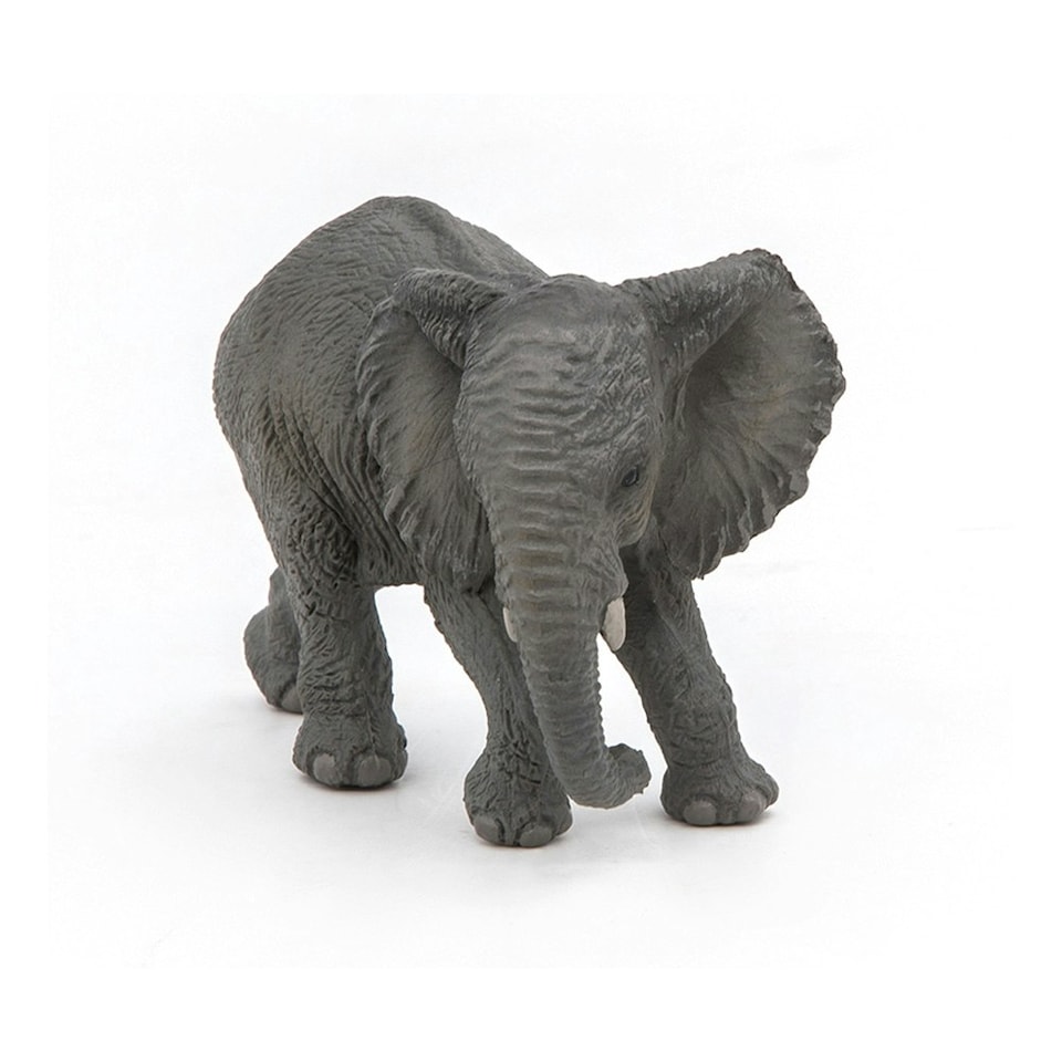 image 1 of PAPO Wild Animal Kingdom Young African Elephant Toy Figure