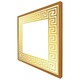 image 4 of Golden greek ornamental frame (Picture Frame) Brown | XL
