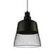 image 1 of Industrial Vintage Pendant Light Shade with Wire Mesh Grill Design | Black | Black | 1