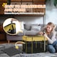 image 10 of PawHut Portable Dog Pen for Puppies, Rabbits, Kittens, Guinea Pigs - Yellow