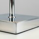 image 1 of ValueLights Modern Polished Chrome Touch Table Lamp With Grey Shade