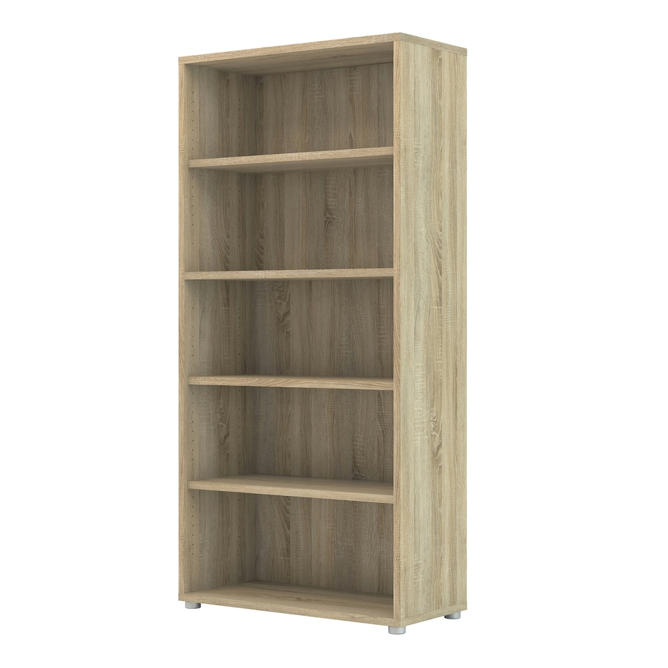 image 1 of Prima Bookcase 4 Shelves in Oak