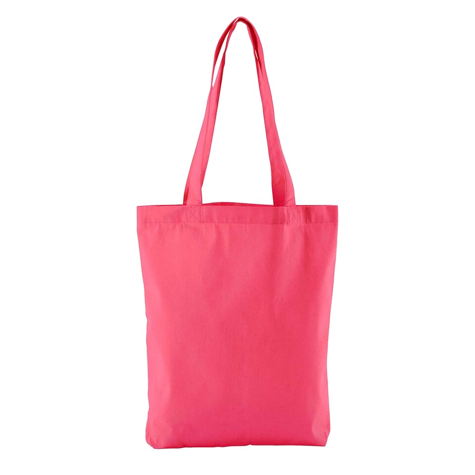 Westford Mill EarthAware Twill Tote Bag | Pink | Raspberry Pink | One Size | 1