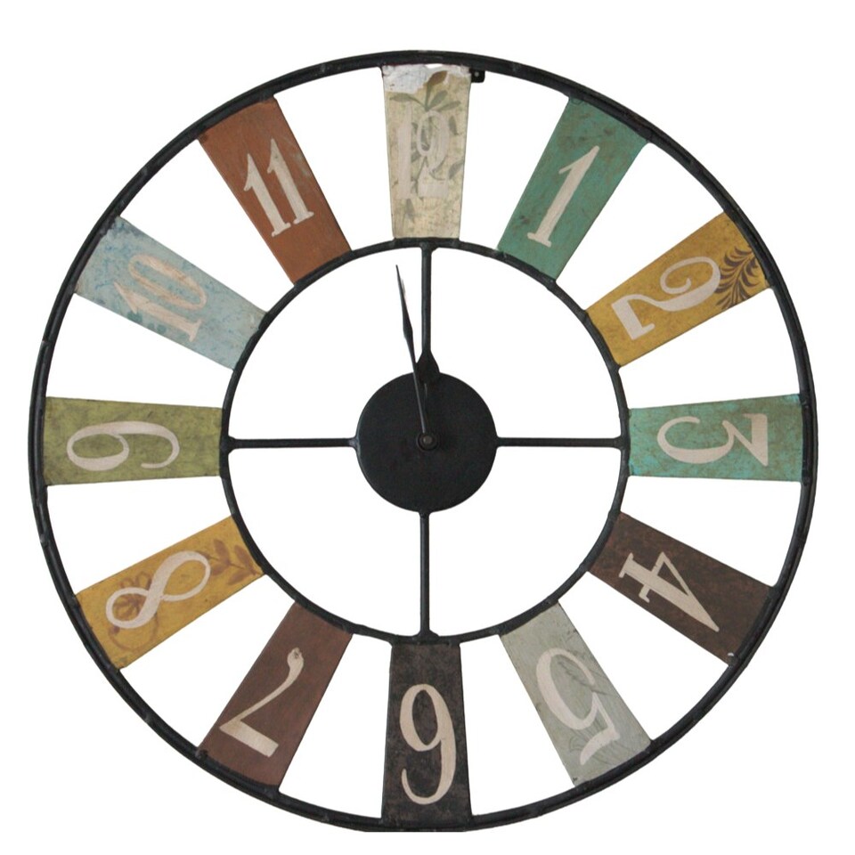 image 1 of Cassia ARCHIE Metal Clock Industrial style Multi