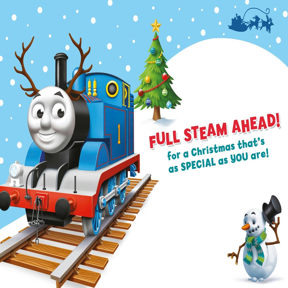 image 1 of Thomas & Friends 'Son' Christmas Card