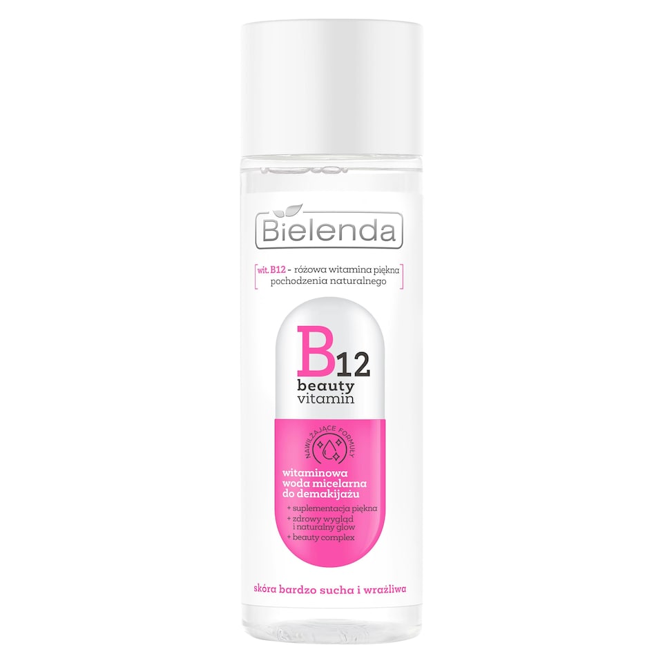 image 1 of Bielenda B12 Beauty Vitamin Micellar Water For Makeup Removal 200ml