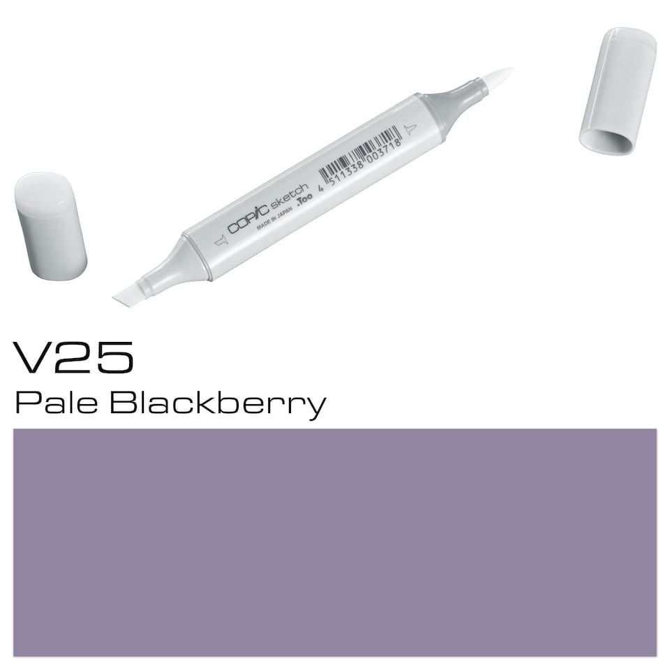 image 1 of Copic Sketch Marker, Pale Blackberry, Single Pen