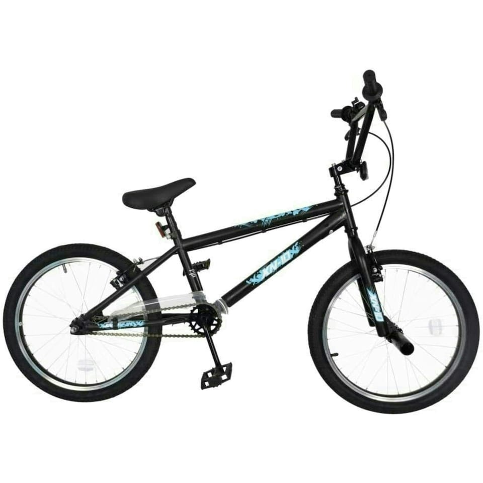 XN 10S 20" Spoked Kids BMX Single Speed - Black/Blue