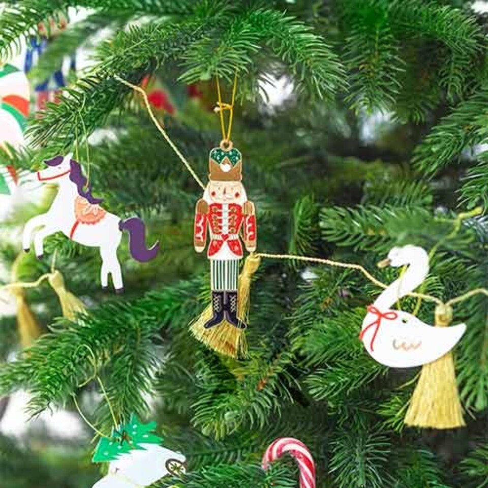 image 1 of Christmas Horse, Train and Swan Gift Tags - Pack of 12