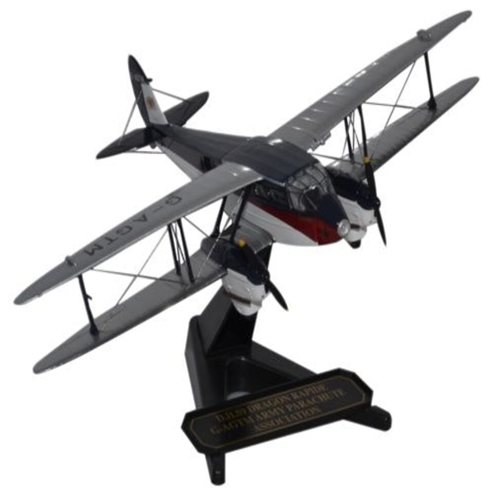 Oxford Aviation DH89 Dragon Rapide G-AGTM Army Parachute Association