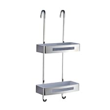 Showerdrape Bagno Chrome Shower Caddy