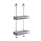 image 1 of Showerdrape Bagno Chrome Shower Caddy