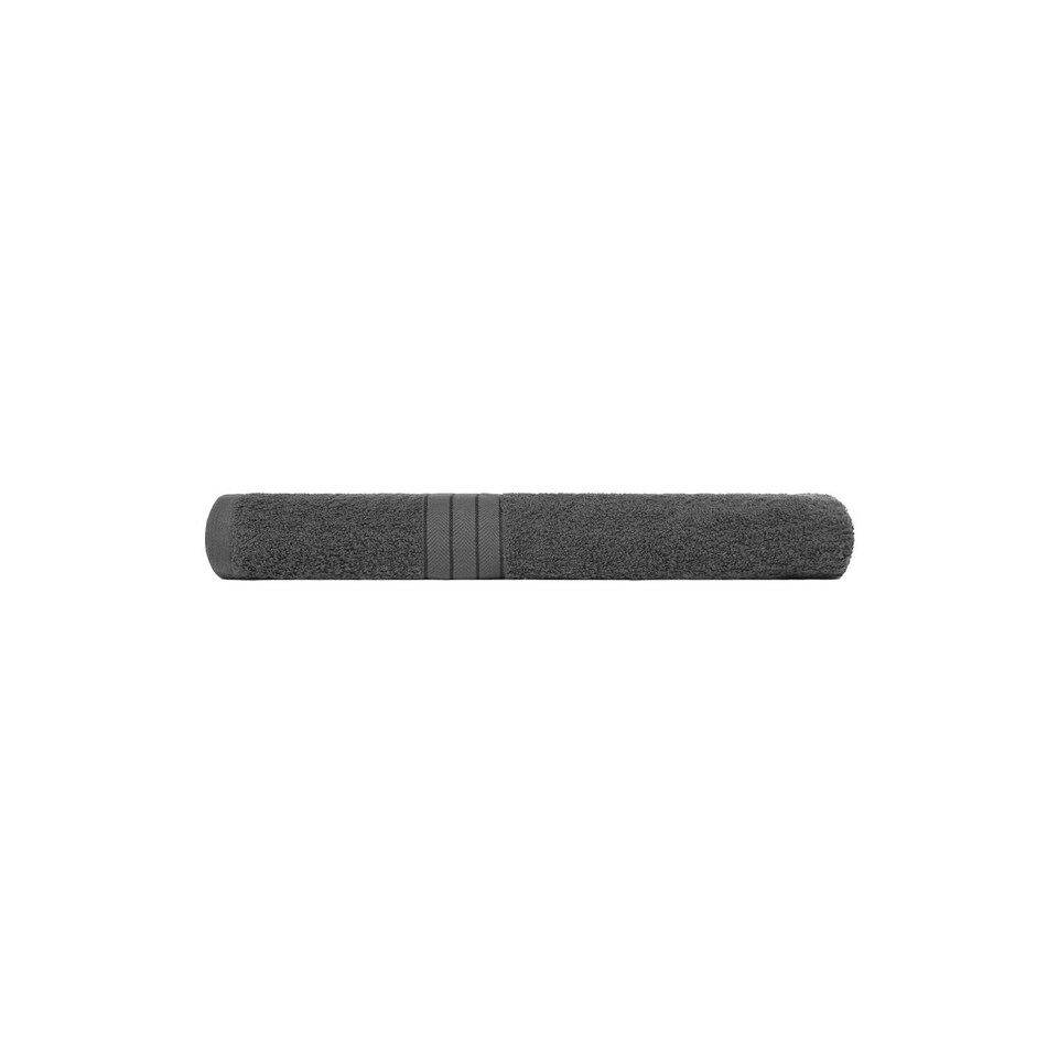 image 1 of OHS Luxury Soft 100% Cotton 500GSM Bathroom Bath Towel, 70x115cm - Charcoal