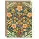 image 1 of William Morris Art Card Rose Wreath Embroidery Pattern
