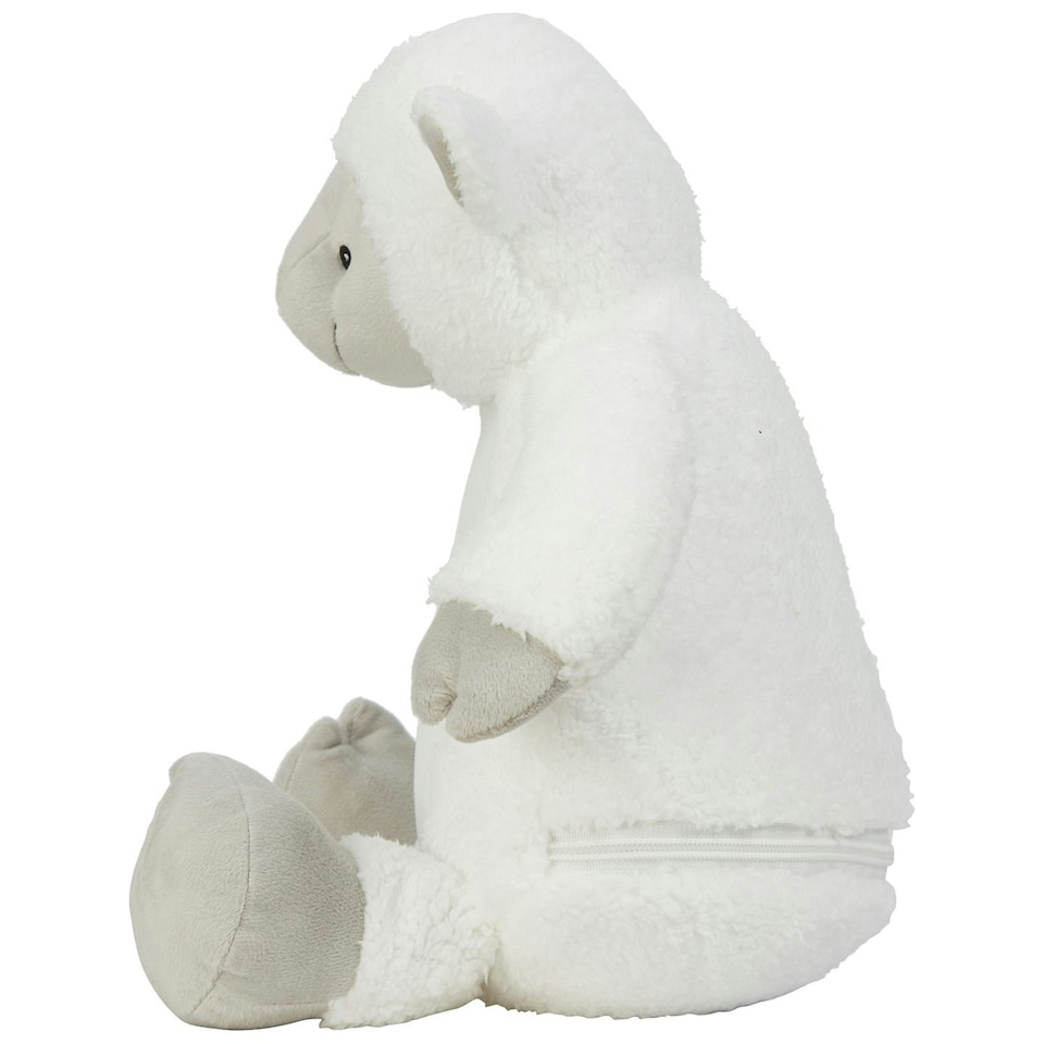 image 1 of Mumbles Zippie Lamb Plush Toy - Cream - 42cm