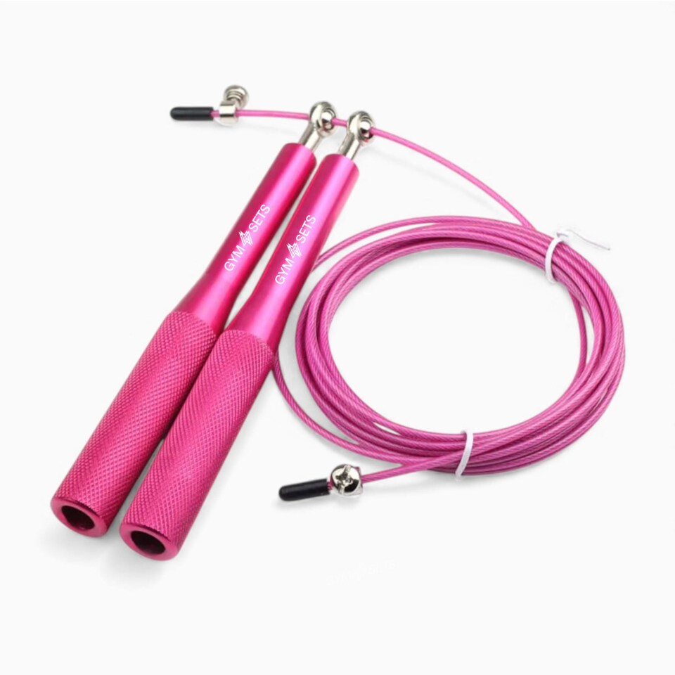 image 1 of GYM SETS Skipping Rope Steel Velocity | Pink