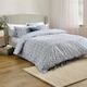 image 1 of Wylder Hannah Floral 100% Cotton Double Duvet Cover Set Blue | Double