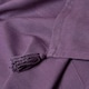 image 4 of Homescapes Cotton Rajput Ribbed Purple Throw - 225 x 255 cm | Purple | 1
