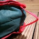 image 4 of 65cm Green Christmas Wreath Decoration Storage Bag with Zip and Carry Handle