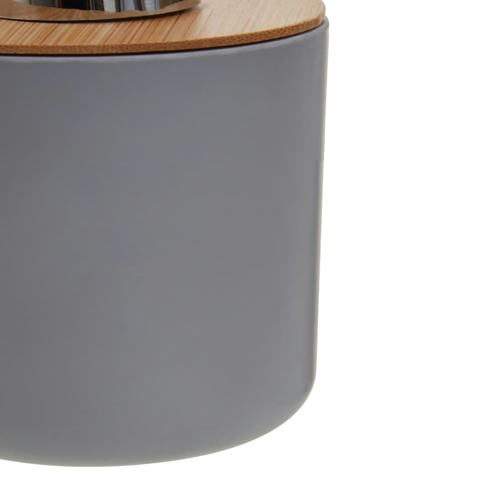 image 1 of Interiors by Premier 300ml Grey Lotion Pump With Natural Texture, Dispenser For Soap or Moisturiser, Hand Lotion Pump Dispenser