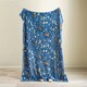 image 3 of Catherine Lansfield Enchanted Twilight Animals Cosy Fleece Blanket Throw Navy Blue Blue | Navy Blue