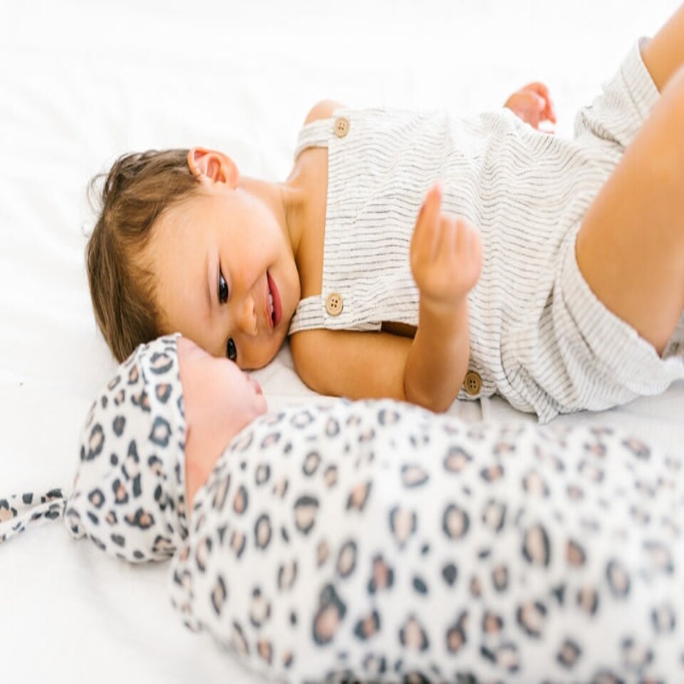 image 1 of Copper Pearl Knitted Swaddle Blanket Zara