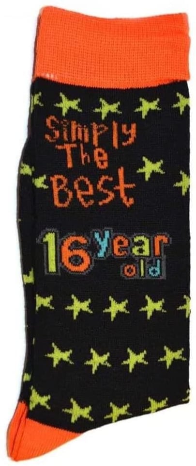 image 1 of Simply The Best Age 16 Socks | Multi