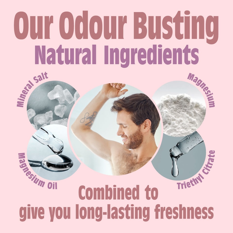 image 1 of Salt of the Earth Deodorant Spray Refill Peony Blossom Natural Origin Ingredients Vegan 500ml