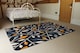 image 3 of Geometric Abstract Designer Rug | Multi