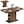Walnut brown wood-grain
