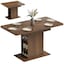 Walnut brown wood-grain