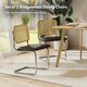 image 3 of VonHaus Bridgewater Cantilever Style Dining Chairs Set of 2