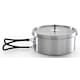 image 4 of Campingaz Trekking Kit 3-Piece Pot Set Stainless Steel