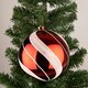 image 5 of Baubles Candy Stripe 15cm - 3Pcs PVC