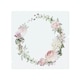 image 1 of Watercolour Flowers Splash Back | White