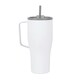 image 2 of Vinga Eos Voyager Recycled Stainless Steel 800ml Bottle - White - One Size White