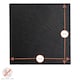 image 3 of Argon Tableware Square Slate Placemats - 33cm - Pack of 24 | Black | Natural