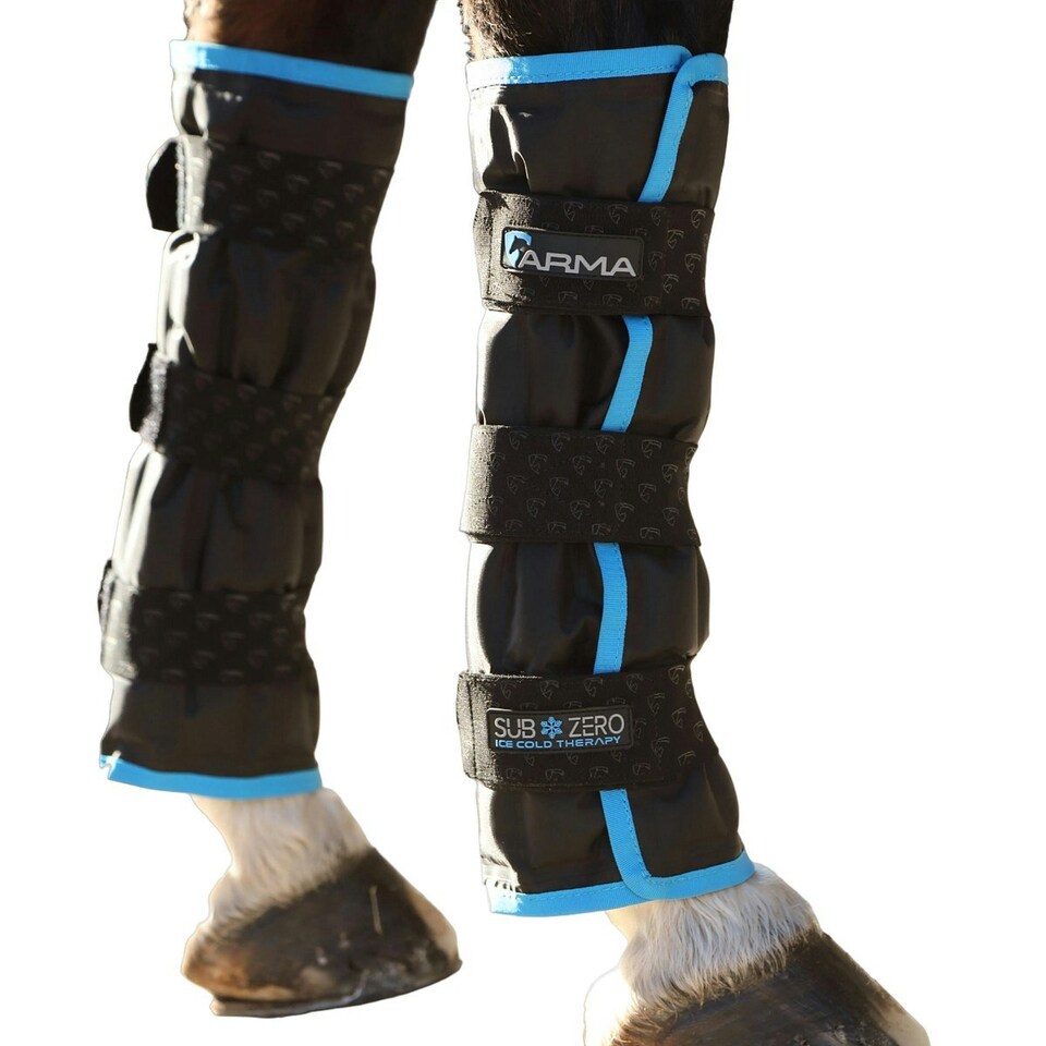 image 1 of ARMA Subzero Horse Ice Boots - Black - One Size
