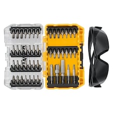 Dewalt Power Tools Dt70704 Screwdriving Set, 47 Piece + Safety Glasses - Multi Colour - One Size