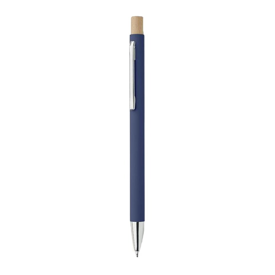 image 1 of MidOcean Bergamo Recycled Aluminium Ballpoint Pen - Blue - One Size