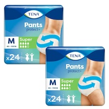 TENA Protect Plus Pants Super Medium 48 Inco Unisex Pants
