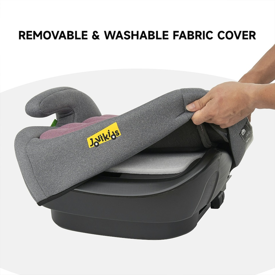 image 1 of JoviKids Ohho Isofix Booster Seat Pink