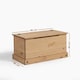 image 5 of Corona Storage Chest Blanket Box Toy Chest Ottoman Mexican Solid Pine